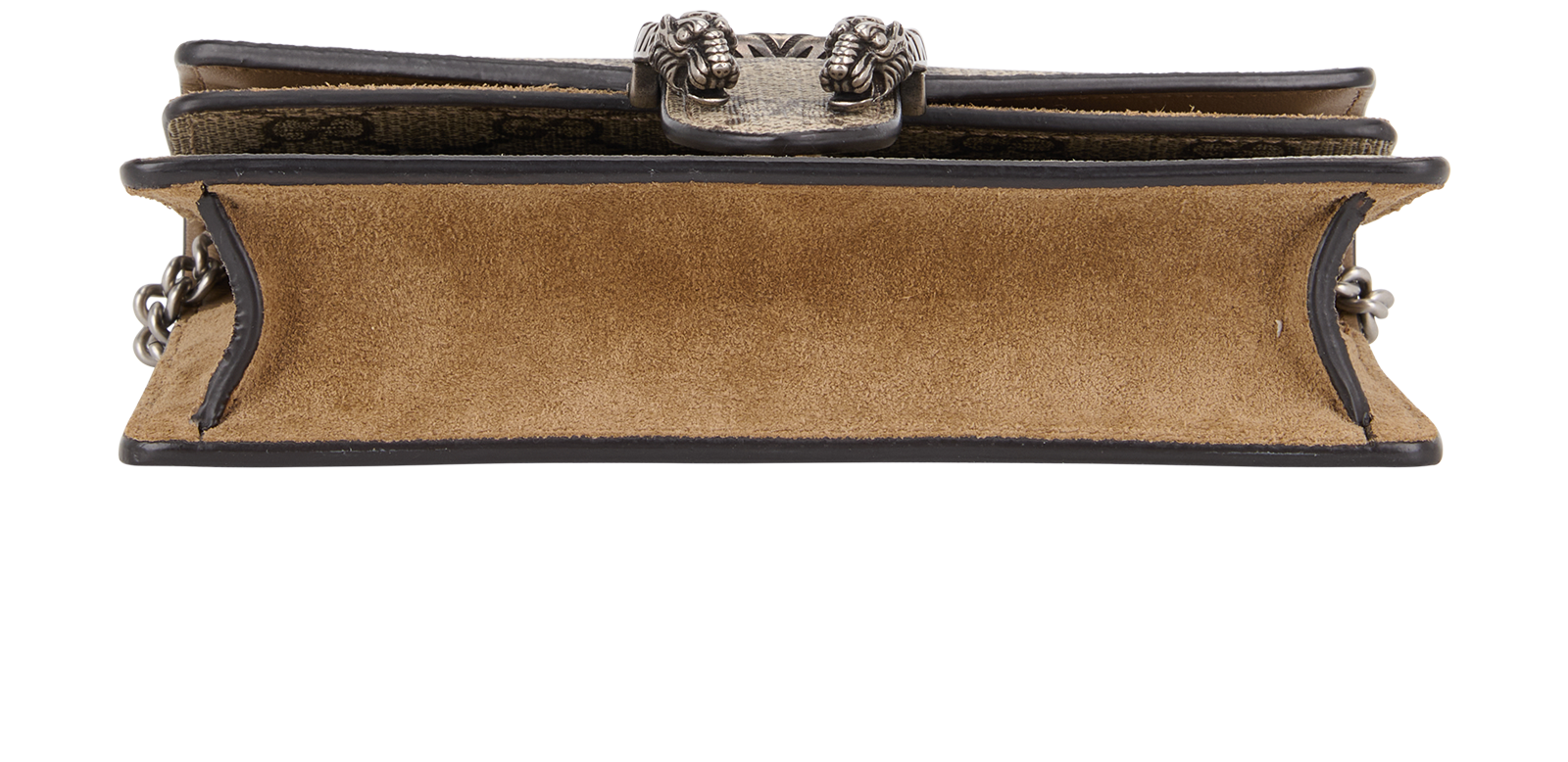 Super Mini Dionysus, &pound;550, Handbags, Beige, Canvas, Top view